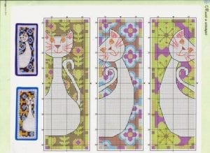 160+ Etamin Modelleri ile Kitap Ayraçları - Etamin Modelleri ile Kitap Ayraçları 21