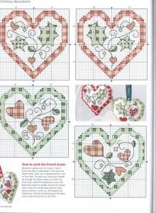 80+ Etamin Şablonları Kalp Desenleri - Etamin Şablonları Kalp Desenleri 11