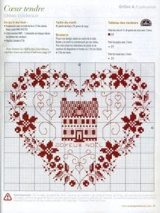 80+ Etamin Şablonları Kalp Desenleri - Etamin Şablonları Kalp Desenleri 43