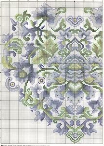 80+ Etamin Şablonları Kalp Desenleri - Etamin Şablonları Kalp Desenleri 58