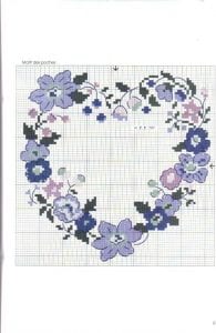 80+ Etamin Şablonları Kalp Desenleri - Etamin Şablonları Kalp Desenleri 59