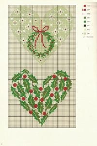 80+ Etamin Şablonları Kalp Desenleri - Etamin Şablonları Kalp Desenleri 78