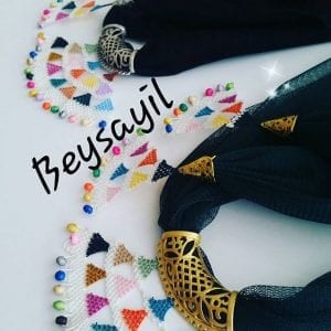 80+ İğne Oyası Fular Modelleri - İğne Oyası Fular Modelleri 80