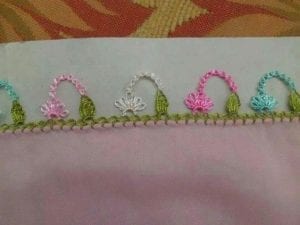 20+ İğne Oyası Örnekleri ile Yazma Kenarı Modelleri - İğne Oyası Örnekleri ile Yazma Kenarı Modelleri 12
