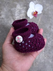 Kolay Tığ İşi Bebek Patik Örnekleri - Resim 23