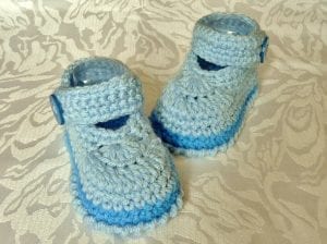 Kolay Tığ İşi Bebek Patik Örnekleri - Resim 63