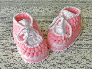 Kolay Tığ İşi Bebek Patik Örnekleri - Resim 73