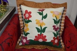 Kumaştan Dekoratif Kırlent Modelleri - Resim 16