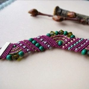 Makrome Takı Modelleri ve Yapılışları - Resim 18
