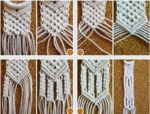 Makrome Takı Modelleri ve Yapılışları - Resim 76
