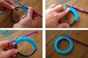 Örgü Çerçeve Modelleri ve Yapılışları - Resim 40