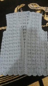Tığ İşi Yelek Modelleri - Resim 23