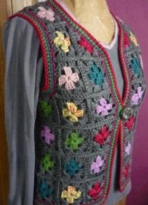 Tığ İşi Yelek Modelleri - Resim 29