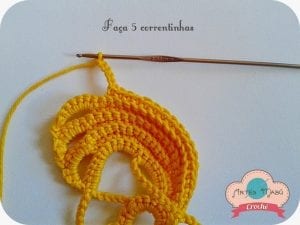 Videolu, Örgü Amaryllis Çiçeği Yapılışı - Resim 47