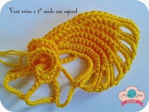Videolu, Örgü Amaryllis Çiçeği Yapılışı - Resim 74