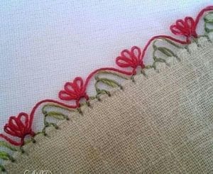 İğne Oyası Yazma Modelleri ve Havlu Kenarı Modelleri - Resim 23