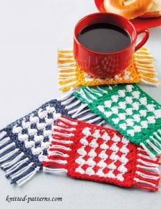 Örgü Bardak Altlığı Modelleri ve Yapılışları - Resim 9