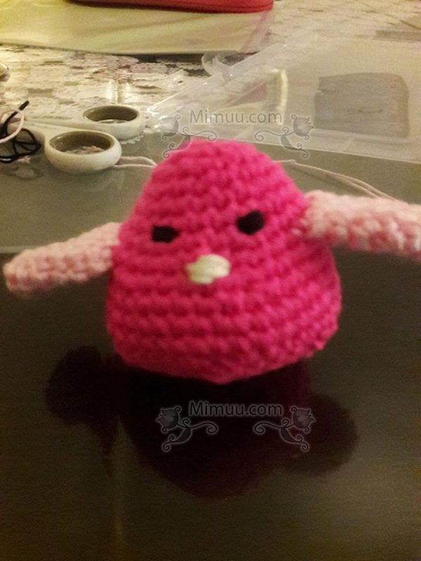 Örgü Kuş Yapımı 14