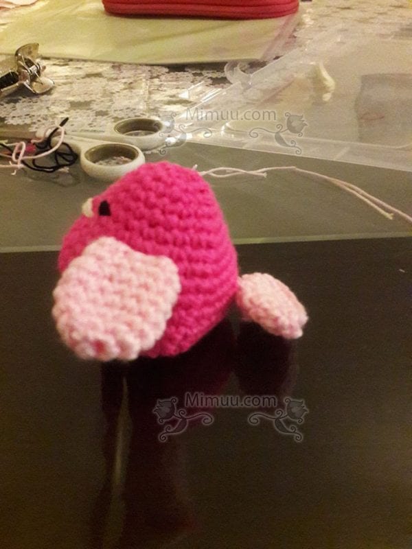 Örgü Kuş Yapımı 8