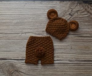 Yeni Doğan Örgü Bebek Kostümleri ve Giysileri - Resim 6