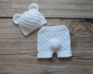 Yeni Doğan Örgü Bebek Kostümleri ve Giysileri - Resim 8
