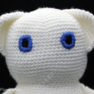 Amigurumi Yüz İfadesi Yapılışı - Resim 12