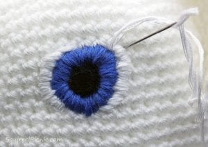 Amigurumi Yüz İfadesi Yapılışı - Resim 13