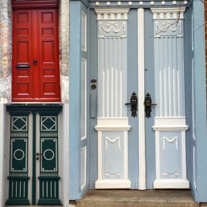 Dekoratif Dış Kapı Modelleri ve Fikirleri - Resim 83