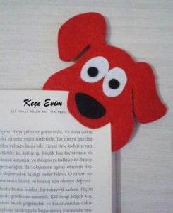 Keçeden Kitap Ayracı Modelleri - Resim 3