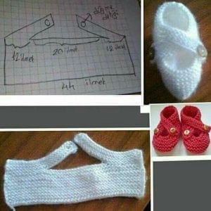 Örgü Patik Modelleri ve Yapılışları - Resim 8