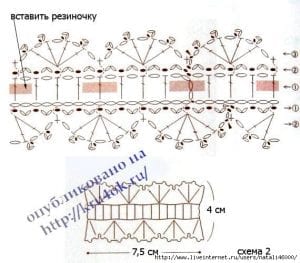 Uç Dantel Şemaları - Resim 13