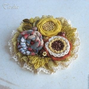 El Yapımı Broş Modelleri - Resim 27