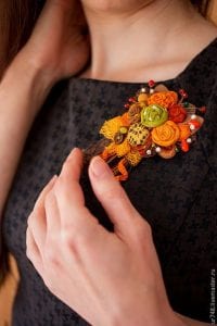 El Yapımı Broş Modelleri - Resim 4
