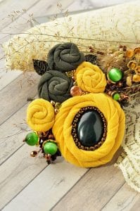 El Yapımı Broş Modelleri - Resim 60