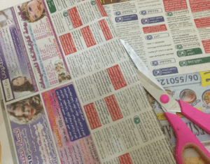 Gazeteden Dikdörtgen Sepet Nasıl Yapılır? - Resim 11