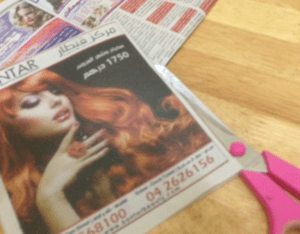 Gazeteden Dikdörtgen Sepet Nasıl Yapılır? - Resim 12