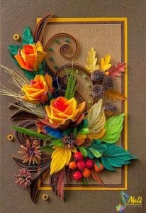 2017 Super Quilling Örnekleri - Super Quilling Örnekleri 102