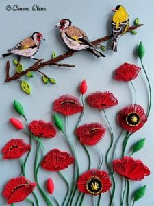 2017 Super Quilling Örnekleri - Super Quilling Örnekleri 86