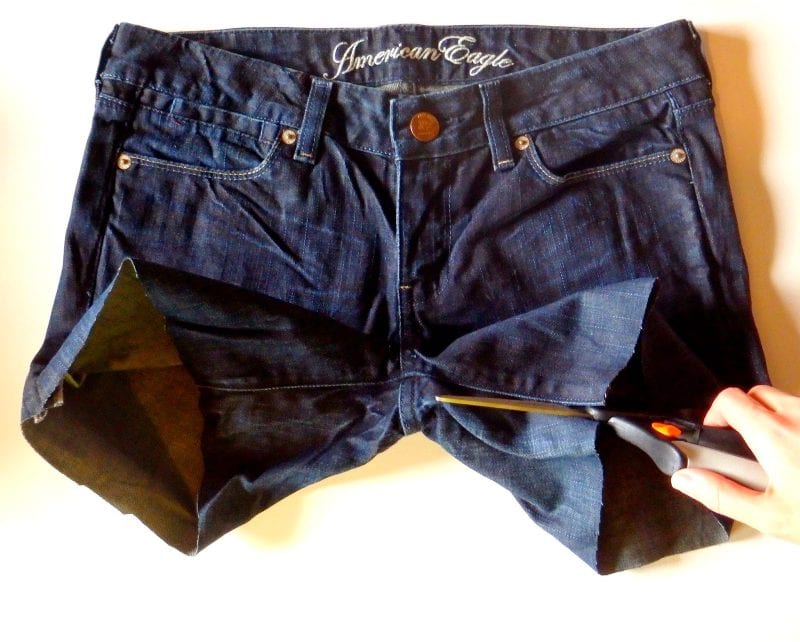 Kot Pantolondan Sırt Çantası Yapımı 2