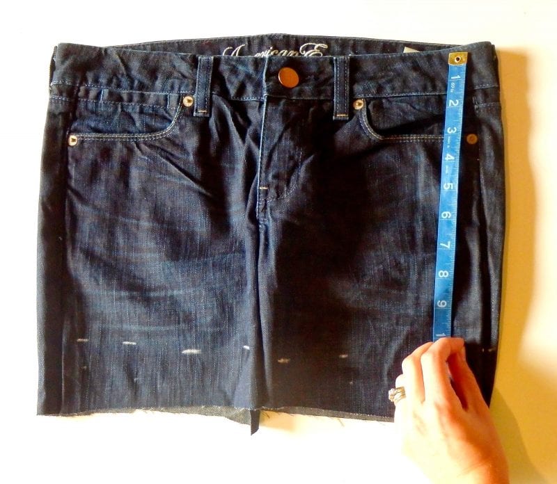 Kot Pantolondan Sırt Çantası Yapımı 4