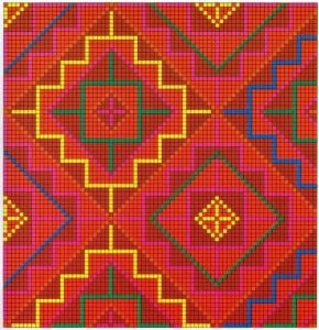 Wayuu Mochilla Bag Chart - Resim 5