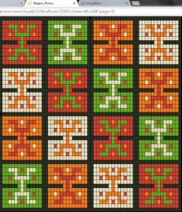 Wayuu Mochilla Bag Chart - Resim 79