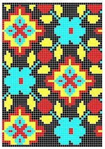 Wayuu Mochilla Bag Chart - Resim 80