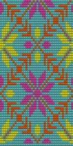 Wayuu Mochilla Bag Chart - Resim 86