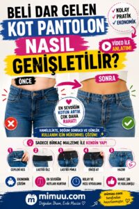 Beli Dar Gelen Pantolon Beli Açma 1