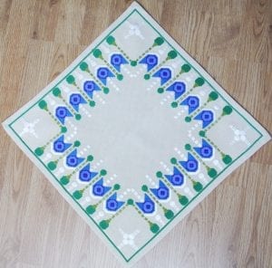 Kanaviçe Örnekleri Masa Örtüsü - Resim 27