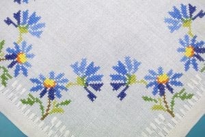 Kanaviçe Örnekleri Masa Örtüsü - Resim 31