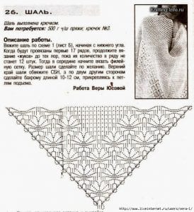 Şal Şemaları - 250 den Fazla En Güzel Örnekler - Şal Şemaları 12