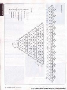 Şal Şemaları - 250 den Fazla En Güzel Örnekler - Şal Şemaları 177