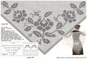 Şal Şemaları - 250 den Fazla En Güzel Örnekler - Şal Şemaları 183